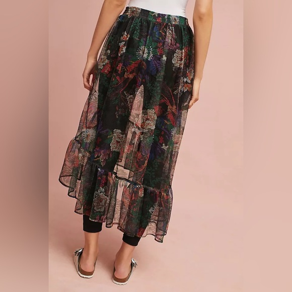 NWT Anthropologie Maeve Meena Skirt Pants - Picture 2 of 8